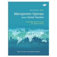 Manajemen Operasi Dalam Rantai Pasokan