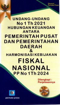 Undang-Undang No 1 th 2021
