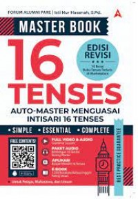 Master Book 16 Tenses: Auto Master Menguasai Intisari 16 Tenses