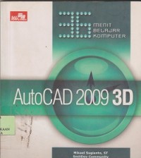 36 menit belajar komputer autocad 2009 3D