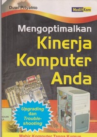 Mengoptimalkan kinerja komputer anda