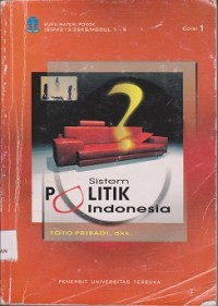 Materi pokok sistem politik Indonesia