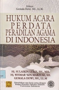 Hukum acara perdata peradilan agama di indonesia