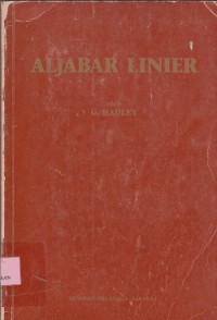 Aljabar linier