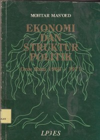 Ekonomi dan struktur politik orde baru 1966-1971