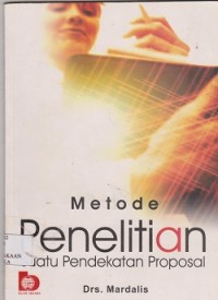 Metode penelitian suatu pendekatan proposal
