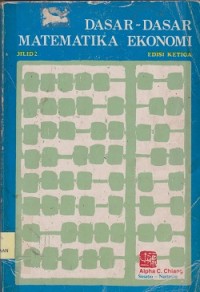 Dasardasar matematika ekonomi