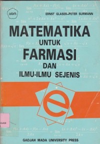 Matematika untuk farmasi dan ilmu-ilmu sejenis