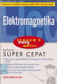 Schaum's easy outlines elektromagnetika