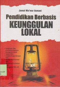 Pendidikan berbasis keunggulan lokal