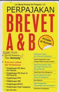 Perpajakan brevet A & B private di rumah