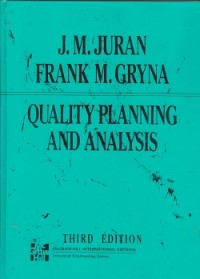 Quality planning and analysis