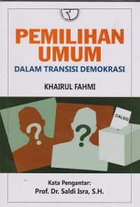 Pemilihan umum dalam transisi demokrasi