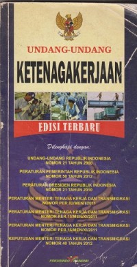 Undang-undang ketenagakerjaan