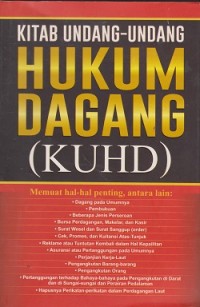 Kitab undang-undang hukum dagang (KUHD)