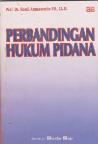 Perbandingan hukum pidana