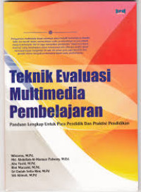 Teknik Evaluasi Multimedia Pembelajaran