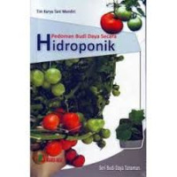 Pedoman Budi Daya Secara Hidroponik