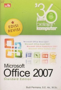 36 jam belajar kompputer microsoft office 2007