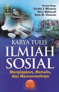 Image of Karya Tulis Ilmiah Sosial: Menyiapkan, Menulis, Dan Mencermatinya
