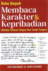 Image of Buku Ampuh Membaca Karakter & Kepribadian Melalui Tulisan Tangan dan Tanda Tangan