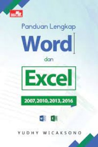 Image of Panduan Lengkap Word dan Excel 2007, 2010, 2013, 2016