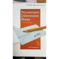 Image of Persamaan Diferensial Biasa: Suatu Pengantar