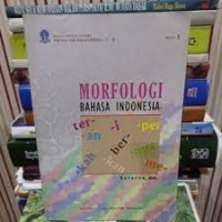 Image of Morfologi bahasa Indonesia
