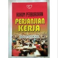 Image of Hukum Perburuhan Perjanjian Kerja