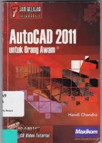 Image of 7 jam belajar interaktif autocad 2011 untuk orang awam