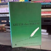 Image of Kritik dan Solusi: Kumpulan Tulisan Tentang Ekonomi 2001-2003