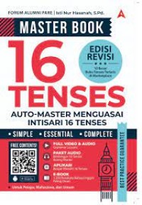 Image of Master Book 16 Tenses: Auto Master Menguasai Intisari 16 Tenses