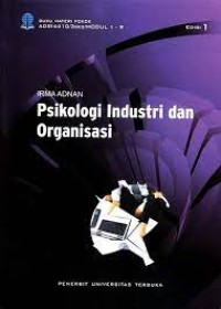 Image of Psikologi Industri Dan Organisasi