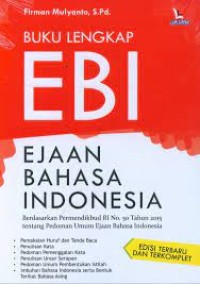 Image of Buku Lengkap Ebi Ejaan Bahasa Indonesia