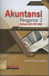 Image of Akuntansi : pengantar 2 berbasis SAK ETAP 2009