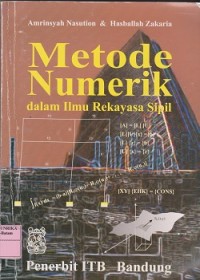 Image of Metode numerik dalam ilmu rekayasa sipil