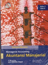 Image of Managerial accounting : akuntansi manajerial