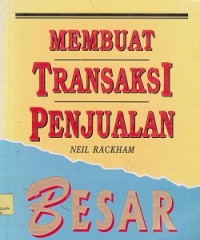 Image of Membuat transaksi penjualan besar