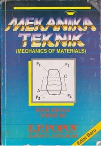 Image of Mekanika teknik = Mechanics of materials