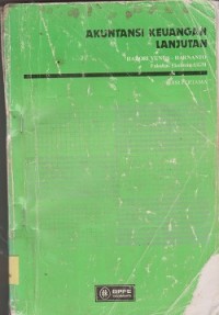 Image of Akuntansi keuangan lanjutan