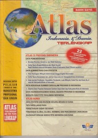 Image of Atlas Indonesia & dunia terlengkap : 22 kabupaten baru Indonesia , data penambahan wilayah administrasi terkini