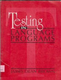Image of Testing in language programs