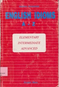 Image of English idioms A-Z