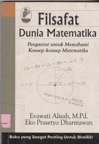 Image of Filsafat dunia matematika : pengantar untuk memahami konsepkonsep matematika