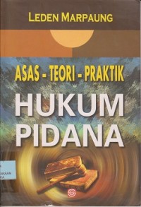 Image of Asas-teori-praktik hukum pidana