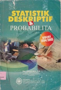 Image of Statistik deskriptif & probabilita