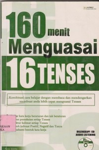 Image of 160 menit menguasai 16 tenses