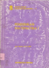 Image of Pendidikan matematika 1