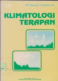 Image of Klimatologi terapan