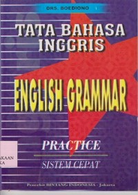 Image of Tata bahasa Inggris = english grammar practice
